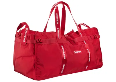 Pre-owned Supreme Large Haul Tote In Red