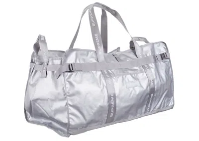 Pre-owned Supreme Large Haul Tote In Silver
