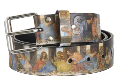 Pre-owned Supreme Last Supper Leather Belt