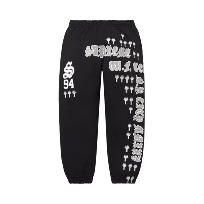 Pre-owned Supreme League Champs Sweatpant 'black' | Men's Size L