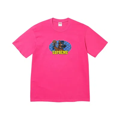 Pre-owned Supreme Leash Tee 'fuchsia' | Pink | Men's Size Xl