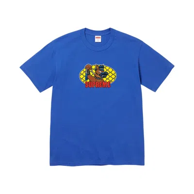 Pre-owned Supreme Leash Tee 'royal' | Blue | Men's Size Xxl