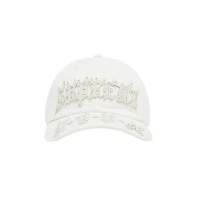 Pre-owned Supreme Leather Appliqué 6-panel 'white' | Men's Size Onesize