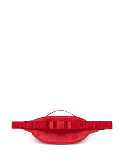 Supreme Leather "fw 23 In Red