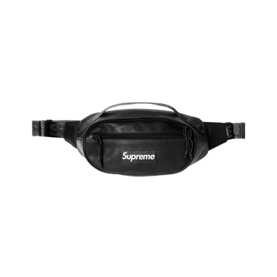 Pre-owned Supreme Leather Waist Bag 'black' | Men's Size Onesize
