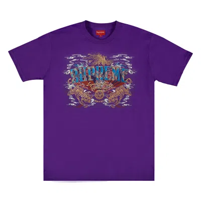 Pre-owned Supreme Legendary Short-sleeve Top 'purple'