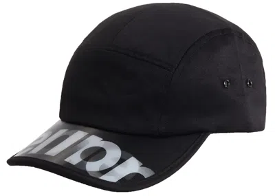 Pre-owned Supreme Lenticular Visor Camp Cap In Black