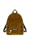 Supreme Leopard-effect Backpack In Blue