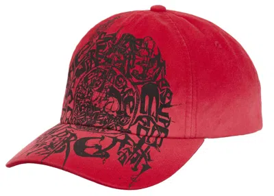 Pre-owned Supreme Liberty 6 Panel In Red
