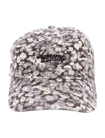 Pre-owned Supreme Liberty Floral Cap In Gray