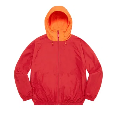 Pre-owned Supreme Lightweight Nylon Hooded Jacket 'red' | Men's Size S
