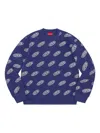 LINER CREWNECK NAVY T恤