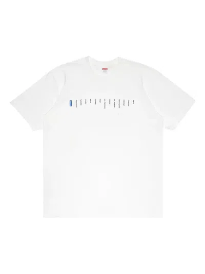 Supreme Location T-shirt In White