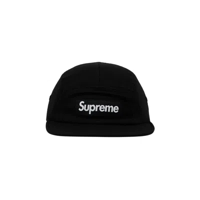 Pre-owned Supreme Lochcarron Camp Cap 'black'
