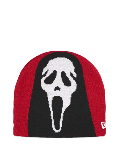 Supreme Logo Detail Beanie In Pattern