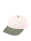 Supreme Logo-embroidered Cap In Pink
