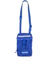 Supreme Logo-patch Camera Bag In Blue