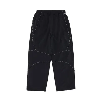 Pre-owned Supreme Logo Piping Track Pant 'black' | Men's Size S