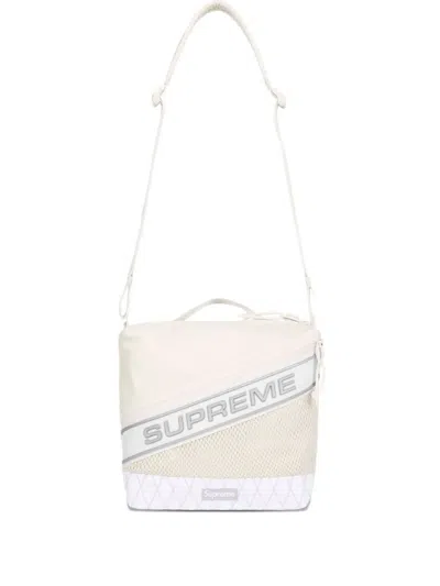 Supreme Logo Tote Bag In Neutral