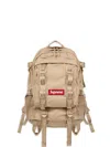 Supreme Logo-detail Backpack In Neutral