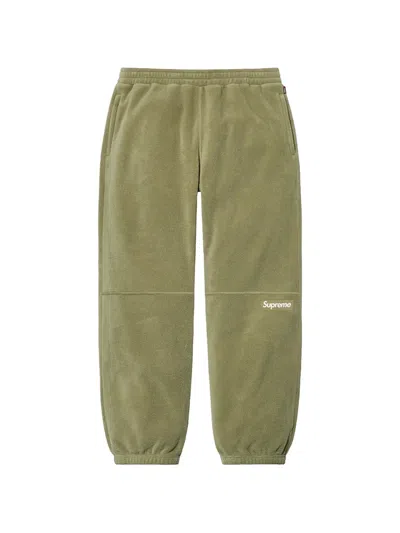Supreme Logo-detail Track Pants In Black