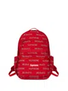 Supreme Logo-print Backpack In Red