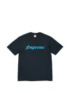 Supreme Logo-print T-shirt In Blue
