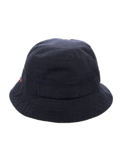 Pre-owned Supreme Logos Crusher Hat In Black