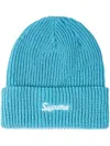 Supreme Loose Gauge Beanie In Blau