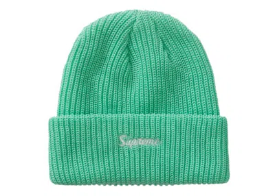 Pre-owned Supreme Loose Gauge Beanie (fw22) In Mint