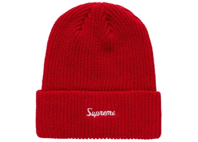 Pre-owned Supreme Loose Gauge Beanie (fw24) In Brown