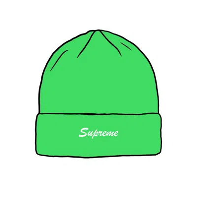 Pre-owned Supreme Loose Gauge Beanie (ss21) In Green
