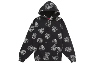 Pre-owned Supreme Love Cash Hooded Sweatshirt Black