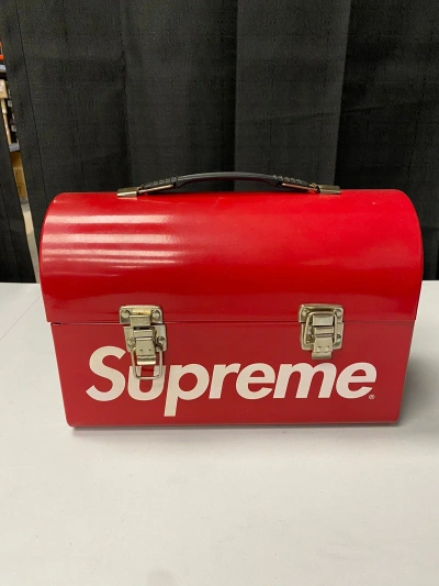 Pre-owned Supreme Lunch Box Red Holy Grail