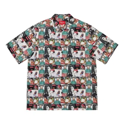 Supreme Magazine S/s Shirt 'multi-color'