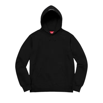 Pre-owned Supreme Malcolm X Hooded Sweatshirt 'black'