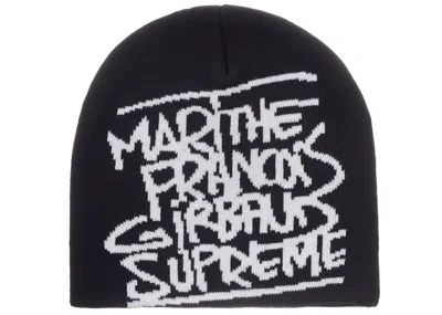 Pre-owned Supreme Marithé + François Girbaud Beanie In Black