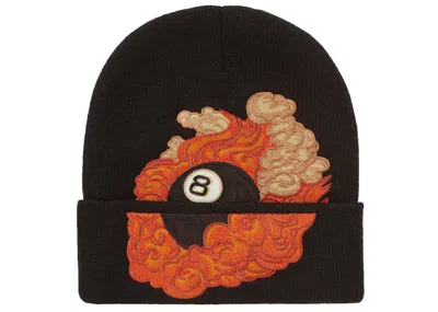 Pre-owned Supreme Martin Wong 8ball Beanie In Black