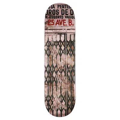 Pre-owned Supreme Martin Wong  Skateboard Deck (martin Wong ) In Brown