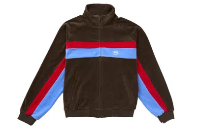 Pre-owned Supreme Martine Rose Velour Track Jacket Brown
