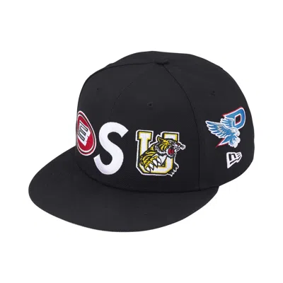 Pre-owned Supreme Mascots S Logo New Era 'black' | Men's Size 8