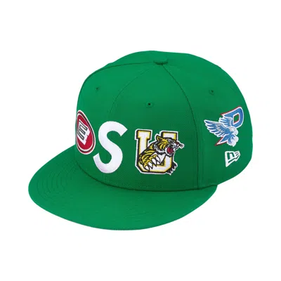 Pre-owned Supreme Mascots S Logo New Era 'green' | Men's Size 8
