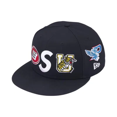 Pre-owned Supreme Mascots S Logo New Era 'navy' | Blue | Men's Size 8