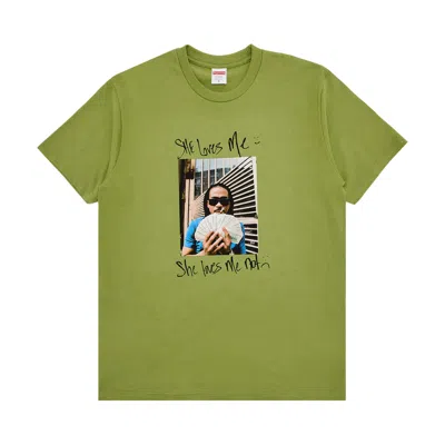 Pre-owned Supreme Max B Tee 'moss' | Green | Men's Size M