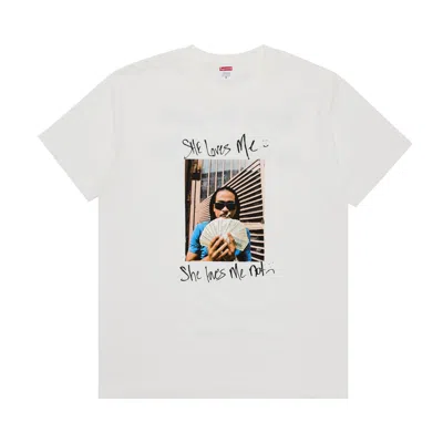 Pre-owned Supreme Max B Tee 'white' | Men's Size M