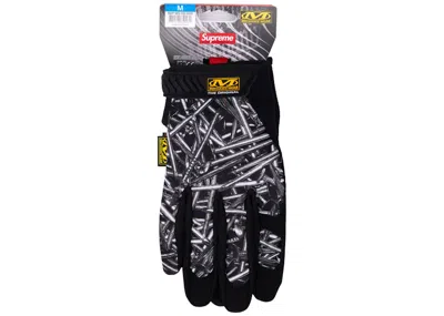 Pre-owned Supreme Mechanix Original Work Gloves In Black