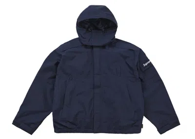 Pre-owned Supreme Men's  2in1 Goretex Shell + Quilted Liner Vest In Navy Blue