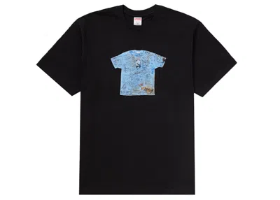 Pre-owned Supreme Men's  30th Anniversary First Tee Shirt In Black