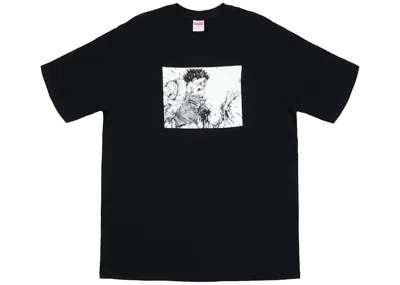 Pre-owned Supreme Men's  Akira Arm Tee Shirt In Black