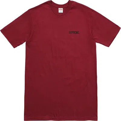 Pre-owned Supreme Men's  Akira Pill Tee Shirt In Cardinal In Red